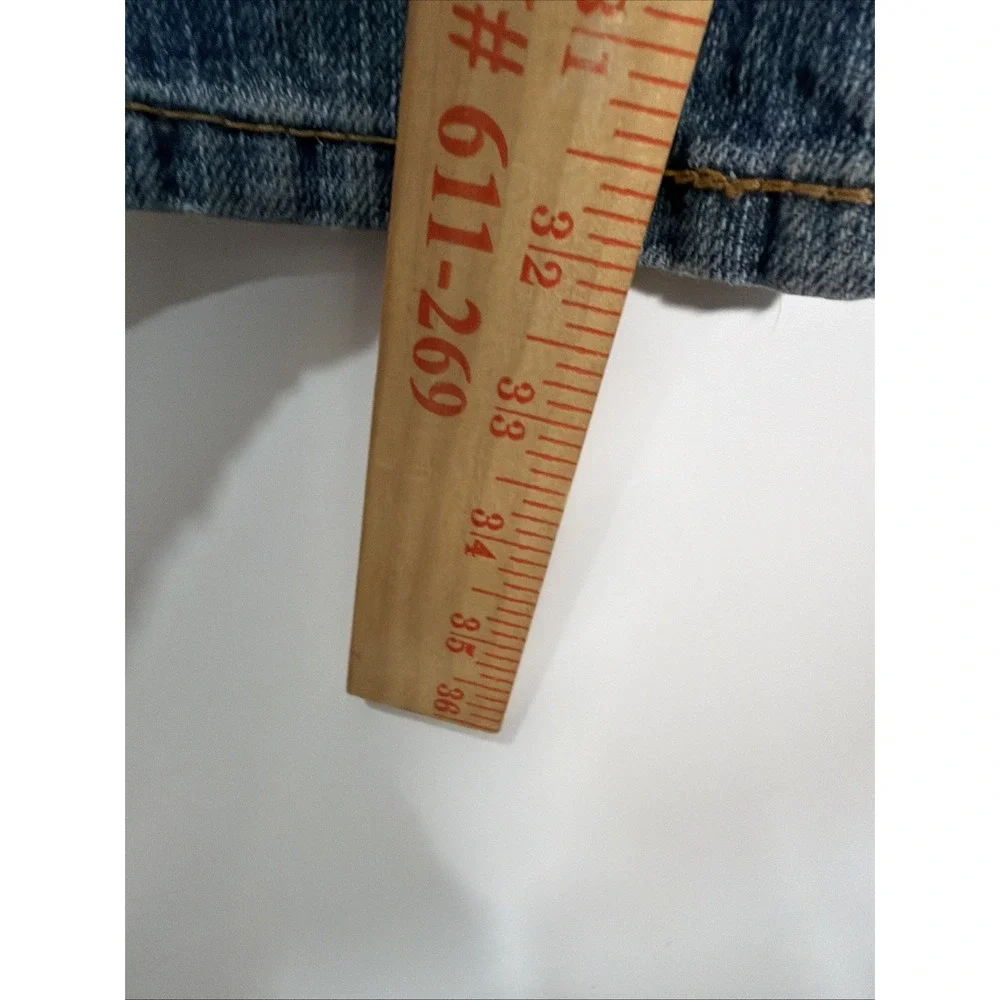Levi's Men's 559 Relaxed Straight Flex‎ Fit Blue Jeans 44x36